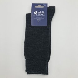 Schne dnne Socke aus Merinowolle in Luxusqualitt