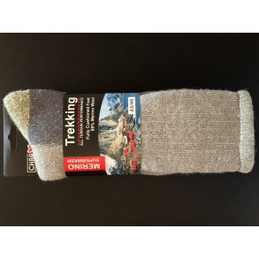 Wollsocken aus 85% Merinowolle im Trekkingmodell