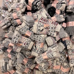 2 pak assorterede rag sokker