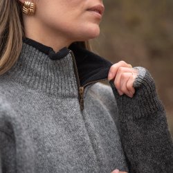 Flot varm uldtrje i originalt norsk design i 100% ren uld til kvinder 