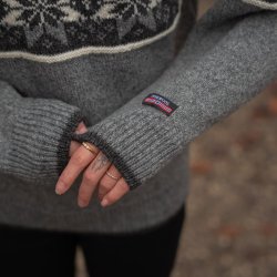 Original norsk uldsweater af 100% ren ny uld til kvinder 