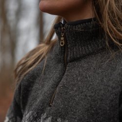 Original norsk uldsweater af 100% ren ny uld til kvinder 