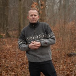 Original norsk uldtrje af 100% ren ny uld 