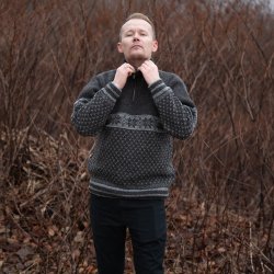 Smart norsk uldstrik i 100% ren ny uld