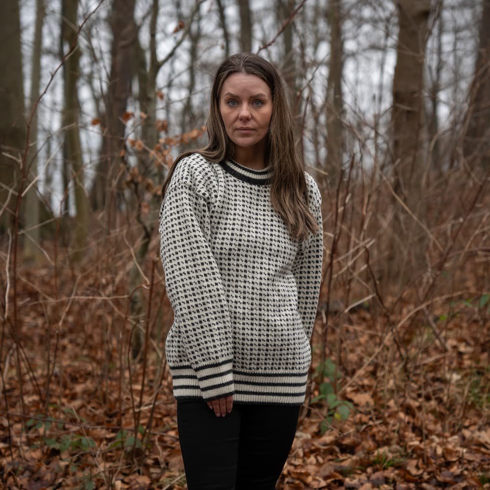Original frsk strik i 100% ren ny uld