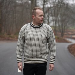 Lkker strik med original frsk mnster til mnd