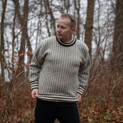 Lkker strik med original frsk mnster til mnd