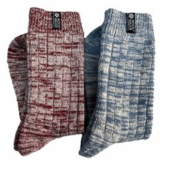 Weiche Stricksocken in einer schnen 2er-Geschenkbox