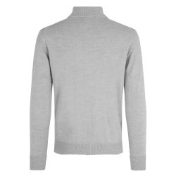 Lkker cardigan med lynls og hj krave til mnd i gr