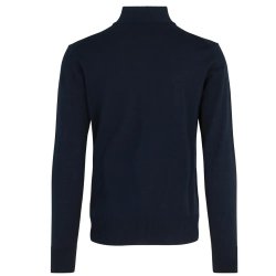 Lkker cardigan med lynls og hj krave til mnd i sort