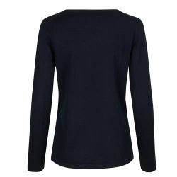 Lkker merino pullover | dame, Navy