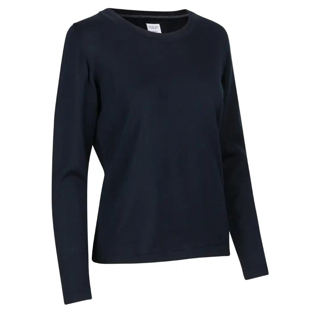 Lkker merino pullover | dame, Navy