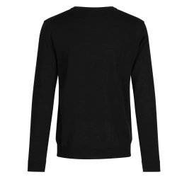 Pullover til mnd i merinould - Enkle og elegante. Sort