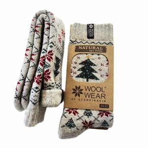 Julesokker med juletr motiv