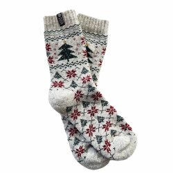 Julesokker med juletr� motiv