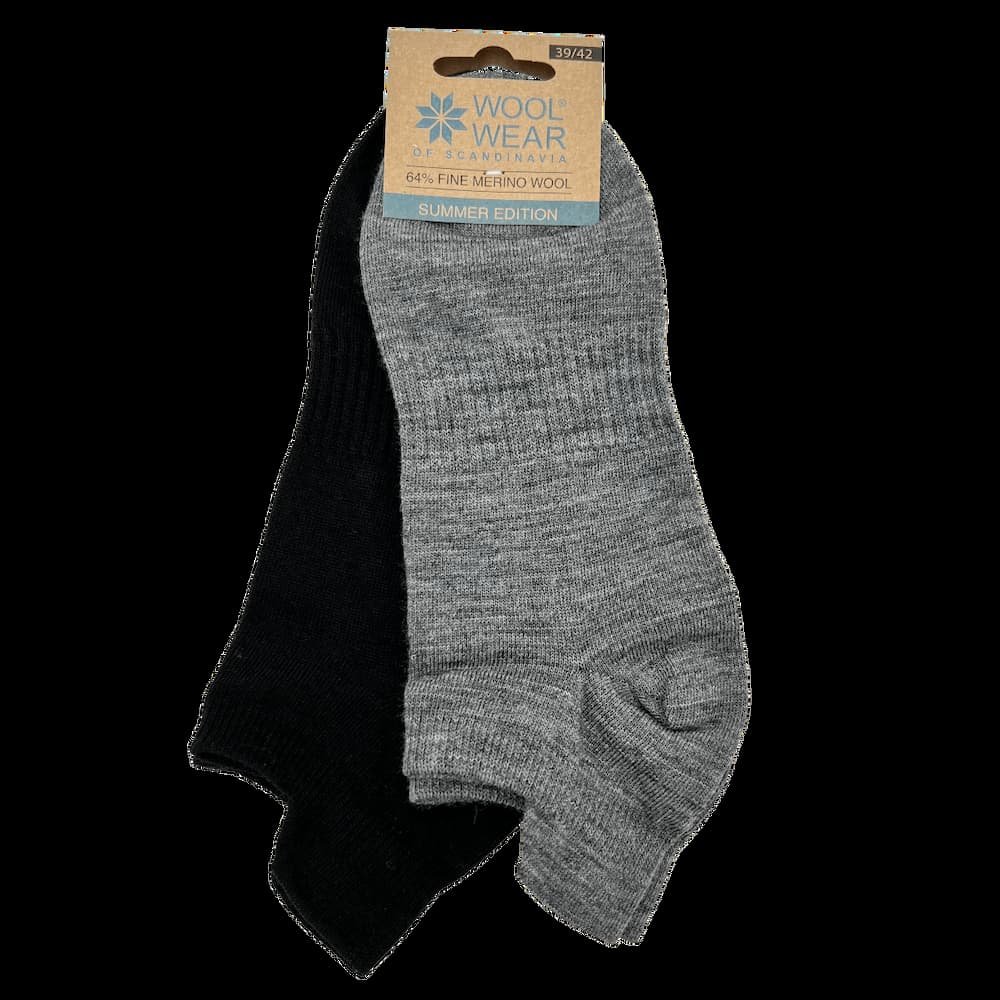 2er-Pack Knchelsocken aus Merinowolle