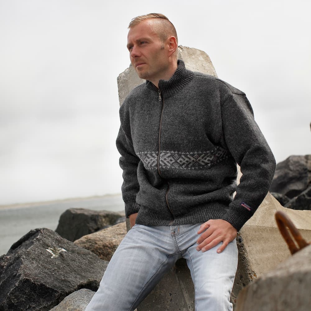 Klassisk Og Flot Uldcardigan S
