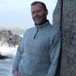 Original norsk uldsweater af 100% ren ny uld