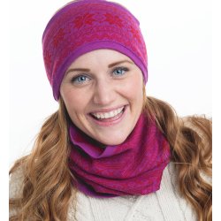 Halsedisse lilla/rosa 