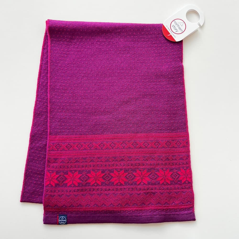 Halstrklde lilla/rosa