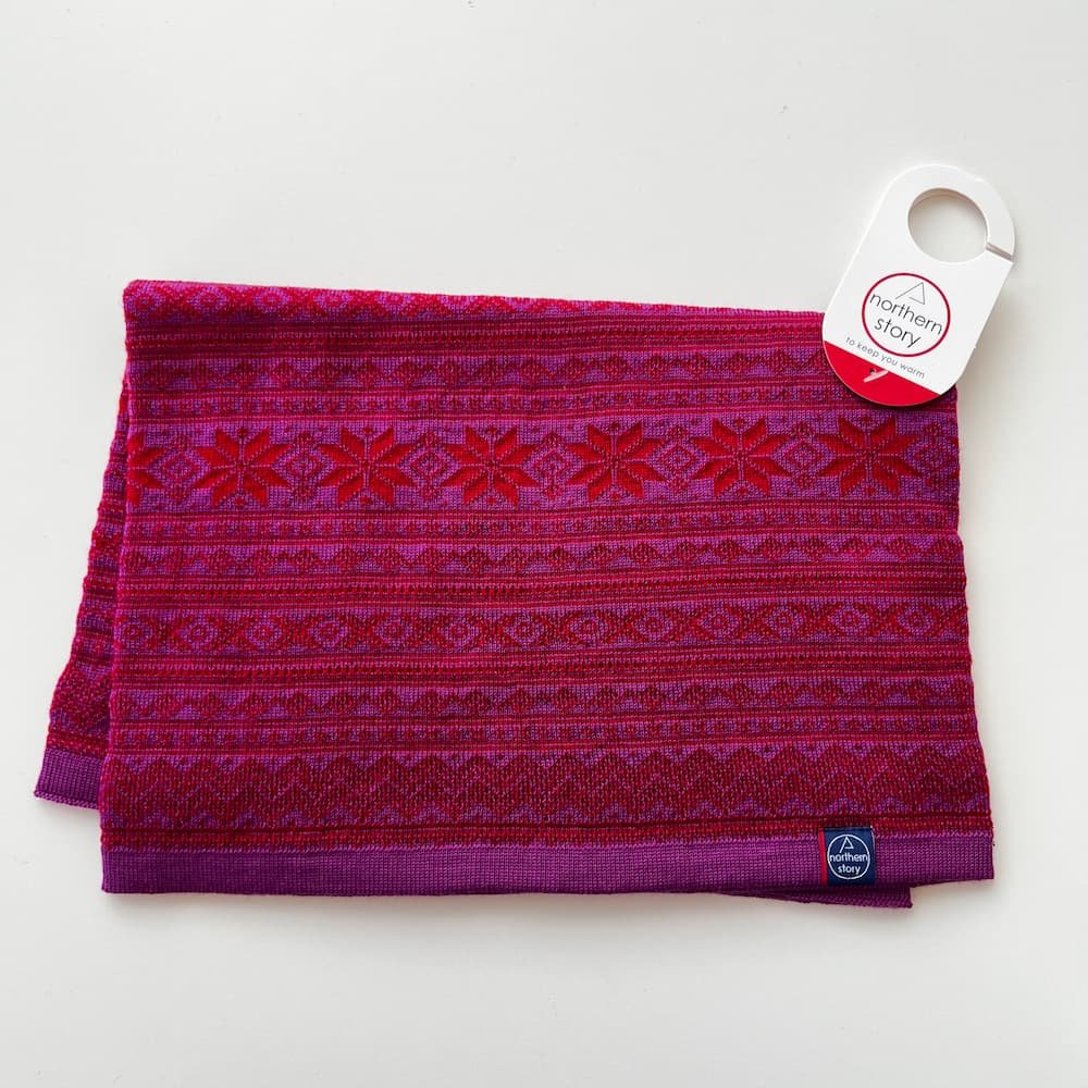 Halsedisse lilla/rosa 