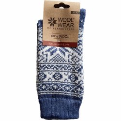 Smarte strikstrmper af 60% ren uld fra WOOLWEAR