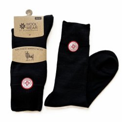 Diabetes sokker i fin merinould.