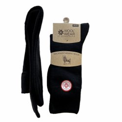 Diabetes sokker i fin merinould.