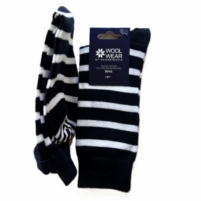 Klassisk flot dress uldstrmpe i 70% merinould 