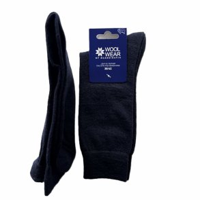 Uldstrmpe i flot design af 70% merinould