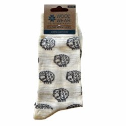 Tynde lkre merinould sokker 