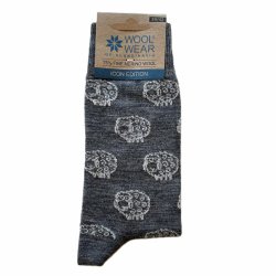 Tynde luksus sokker i merinould 