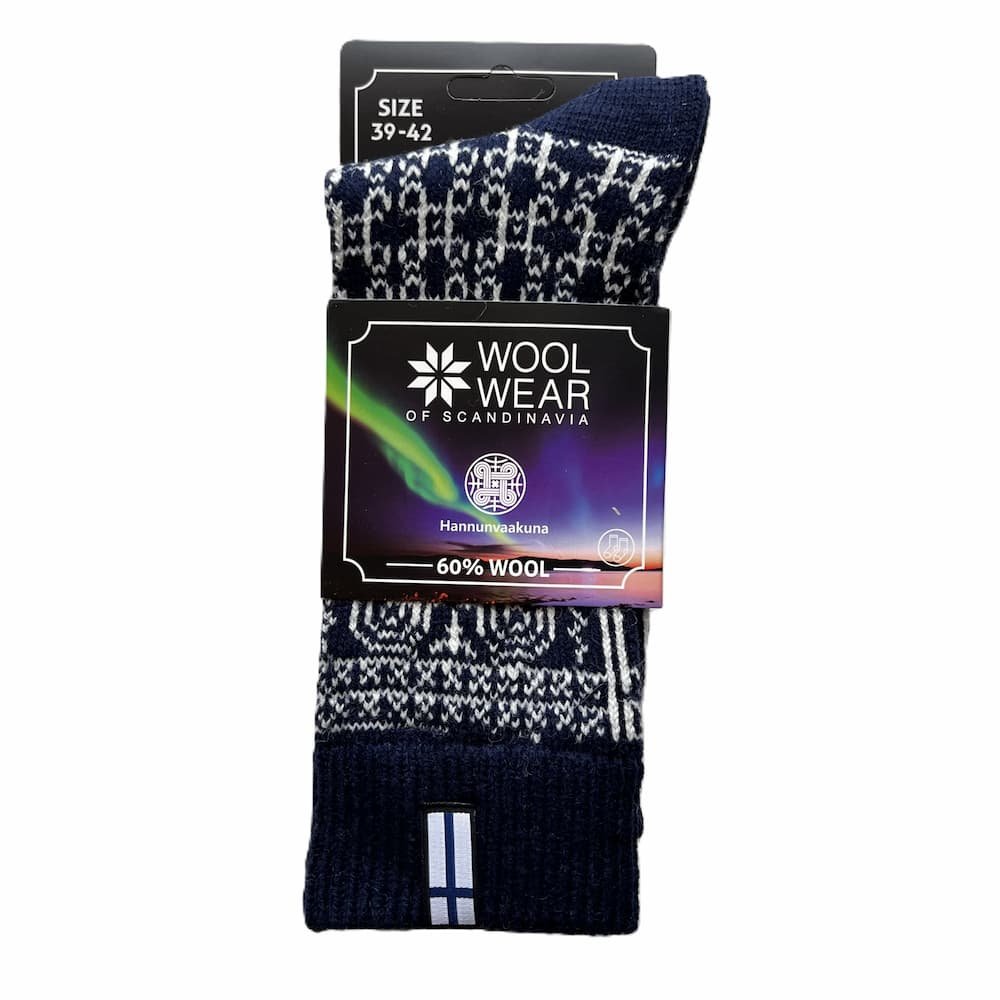 Wollsocken aus 60% Kammwolle