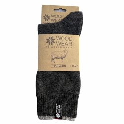 Wollsocken aus 65 % Kammwolle