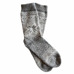 Kuschelige Wollsocken aus 60 % Wolle mit Kristal-Muster