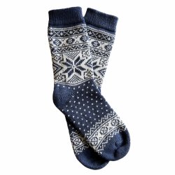 Schicke Stricksocken aus 60 % reiner Wolle von WOOLWEAR