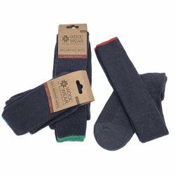 Lange merinould knsokker i slidstrk kvalitet
